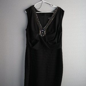 Bandage Style Little Black Dress